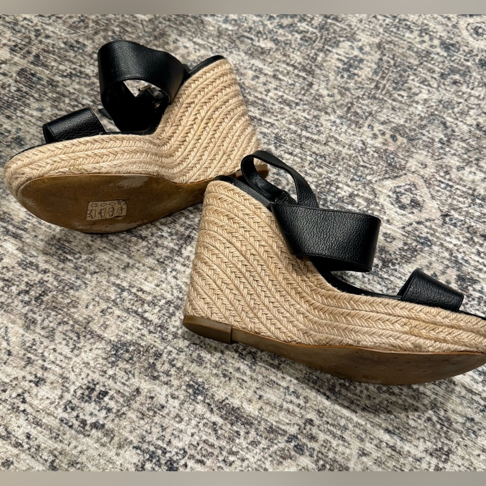Michael Kors DEANNA wedge sandals espadrille platform - size 8.5 , fits 8 - Picture 2 of 6